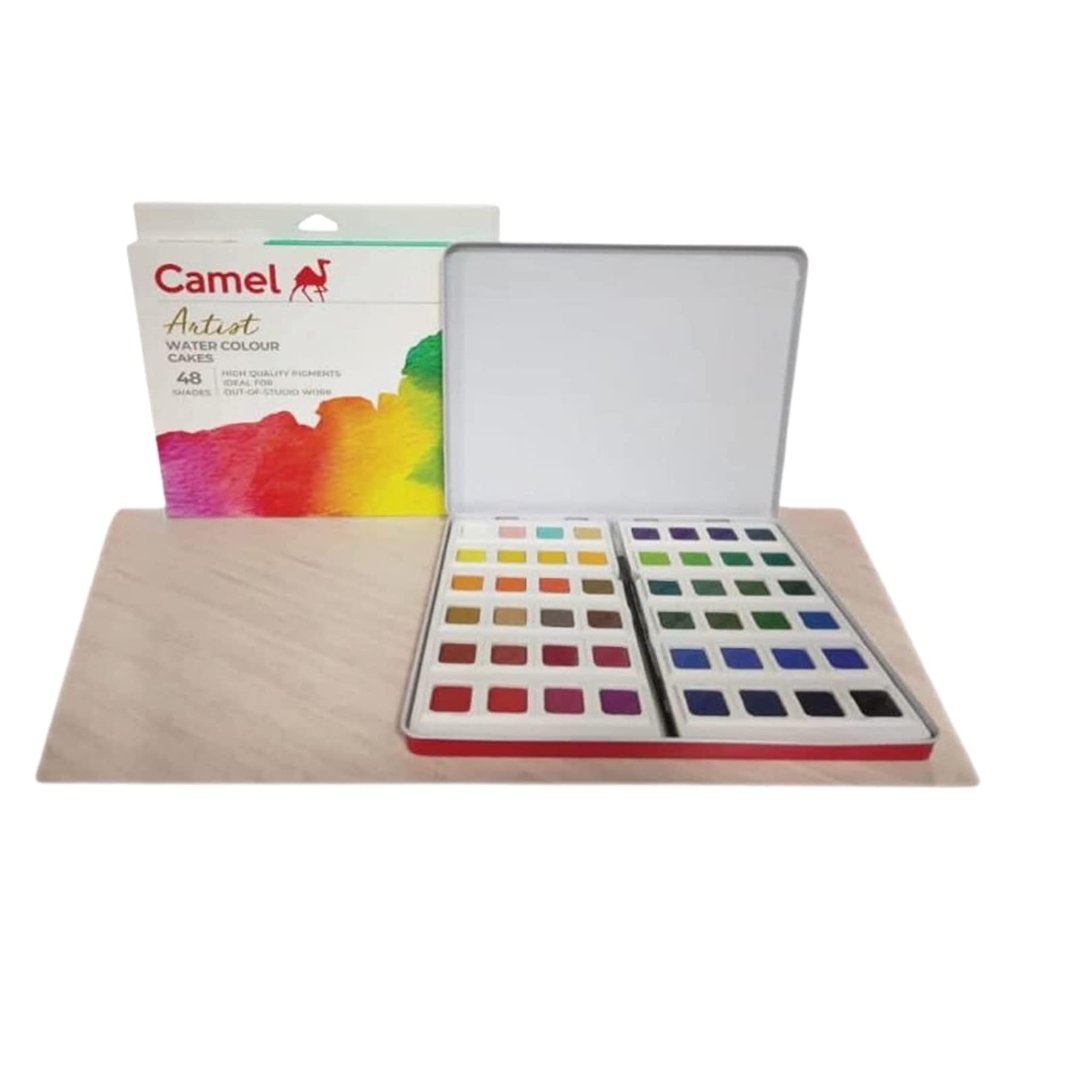Camel Artist Water colour cakes Set-Pack of 48