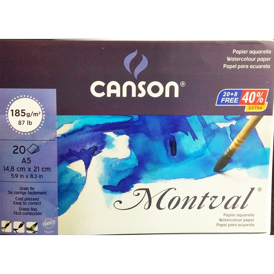 Canson Montval Aquarelle Watercolour paper