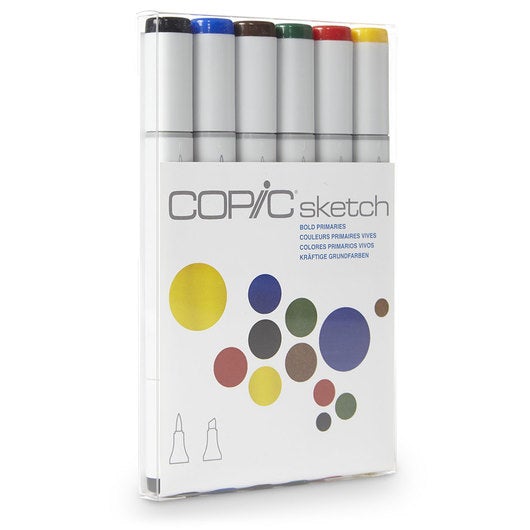 Copic Sketch 6 Piece Set