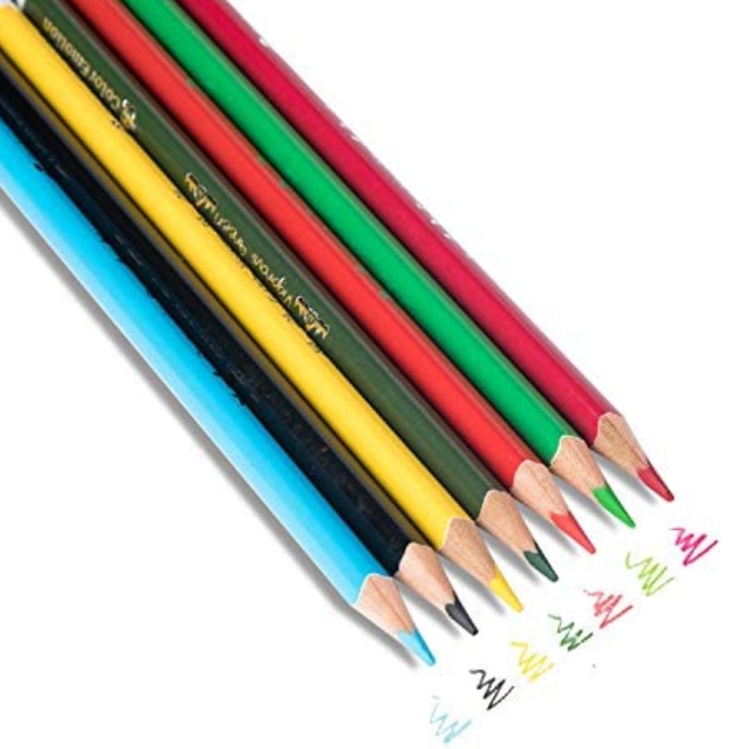 Deli Color Emotion 12 Colored Pencils