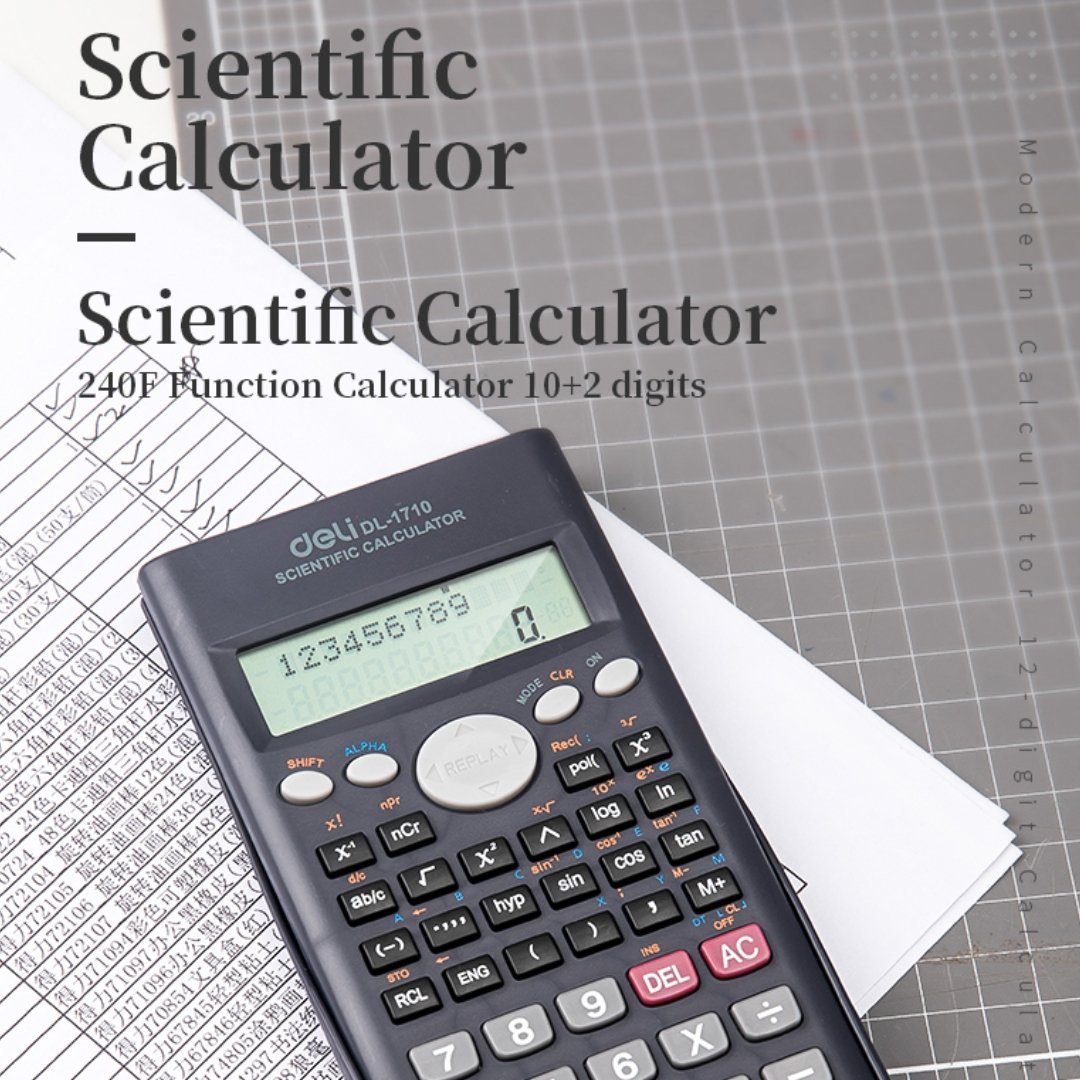 Deli Scientific Calculator D-100MS