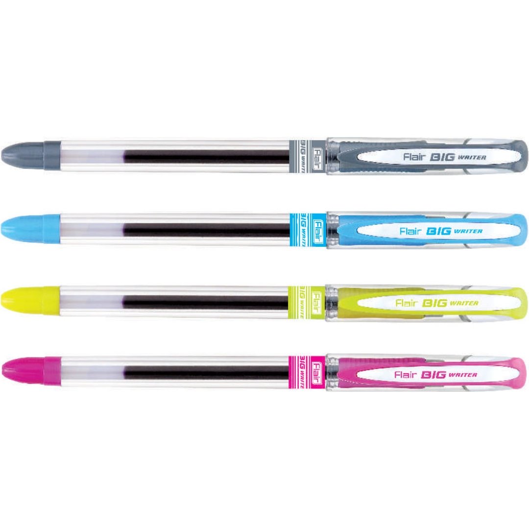 Flair Big Writer Ball Point Pen Pack Of 10