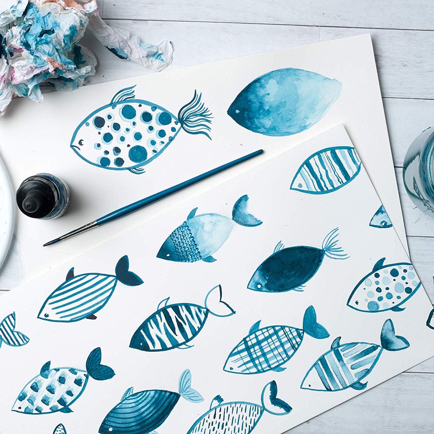 Liquitex Professional Acrylic Ink Essential Set, Set Of 6