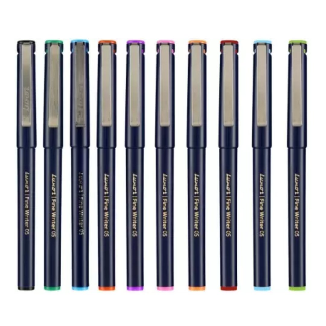Luxor Finewriter 05mm Pack Of 10 Pens