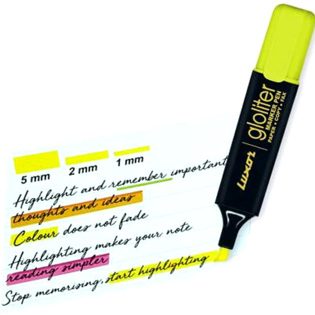 Luxor Gloliter Marker Pen Pack Of 10