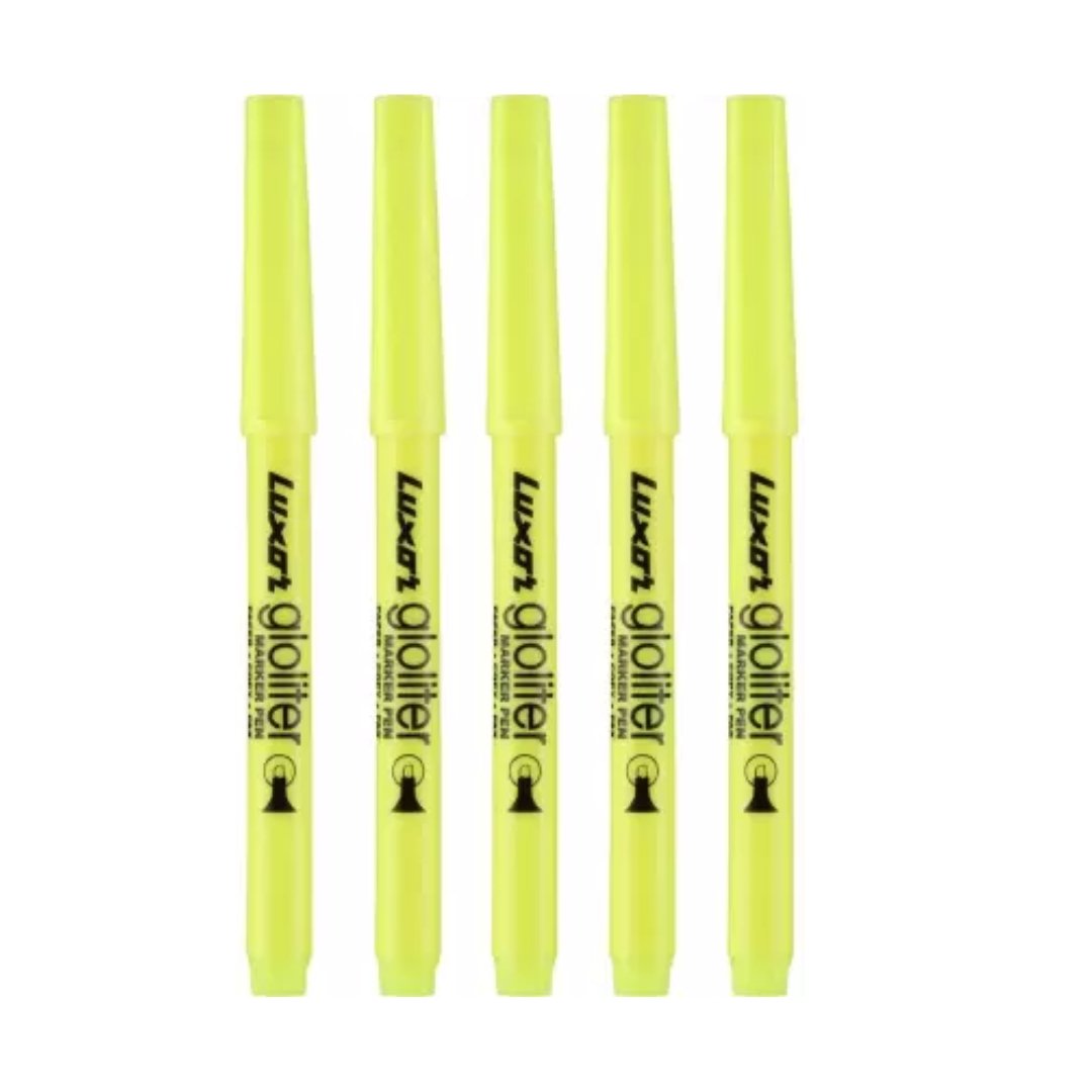 Luxor Gloliter Marker Pen Pack Of 5