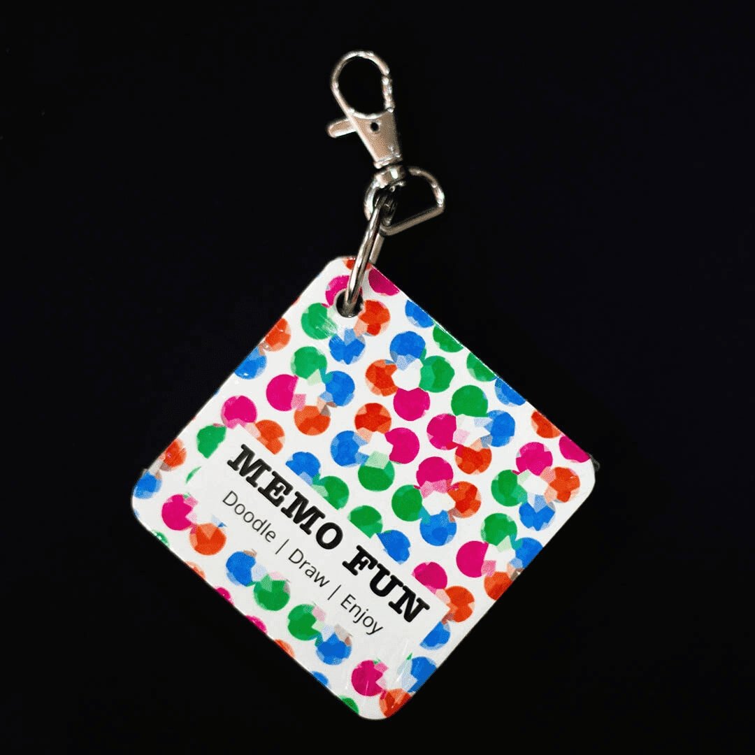 Memo Fun Key Chain Notebook