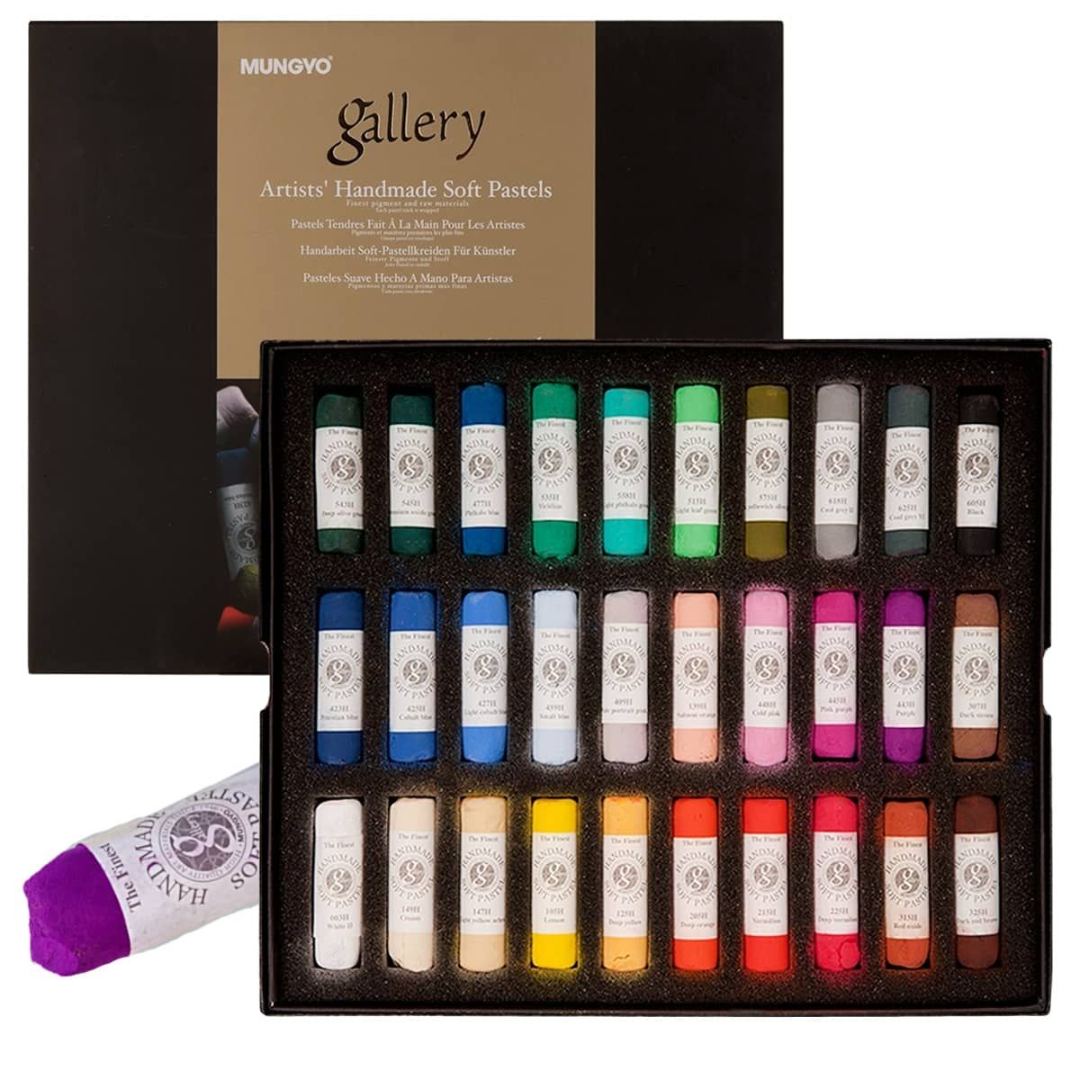 Mungyo Gallery Handmade Soft Pastels Pack Of 60