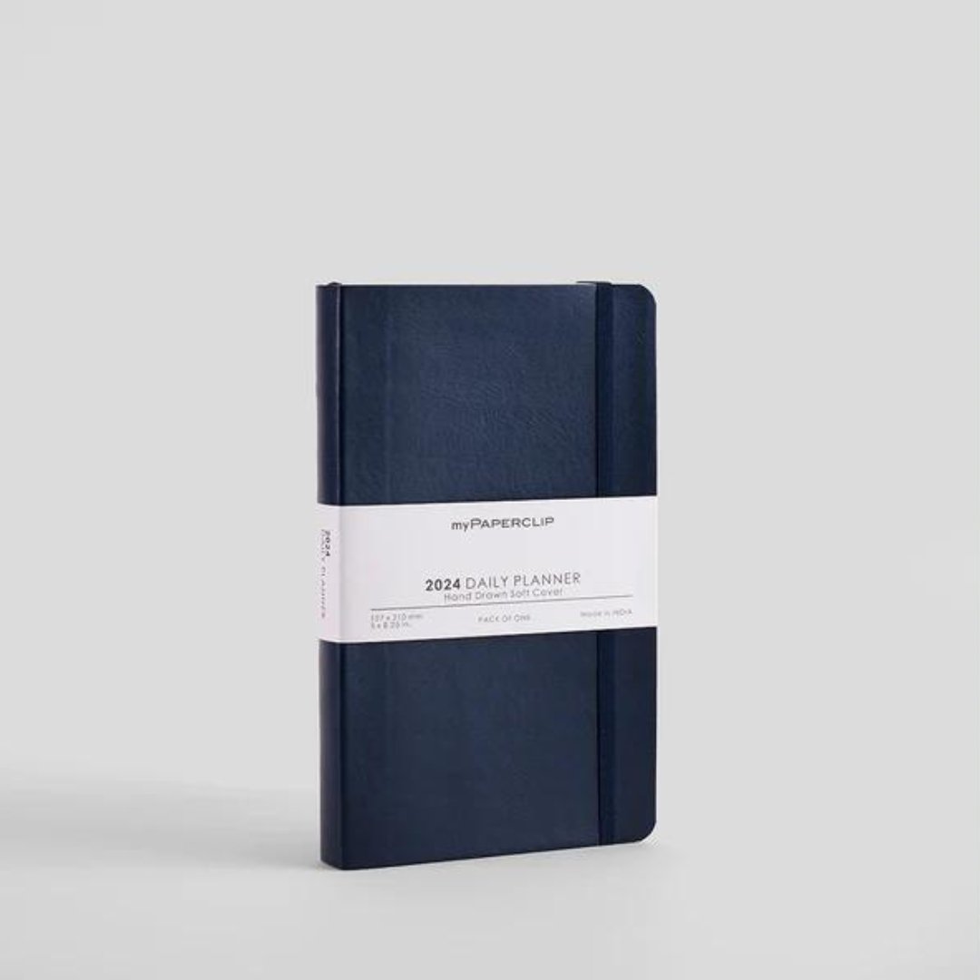 MypaperClip 2024 Daily Planner Notebook