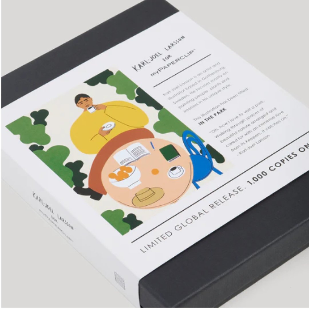 Mypaperclip Limited Global Release Unruled Notebook