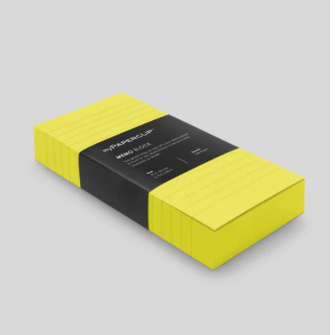 Mypaperclip Memo Block