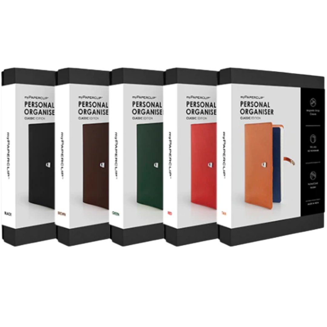 Mypaperclip Personal Notebook Organiser Classic Edition A5