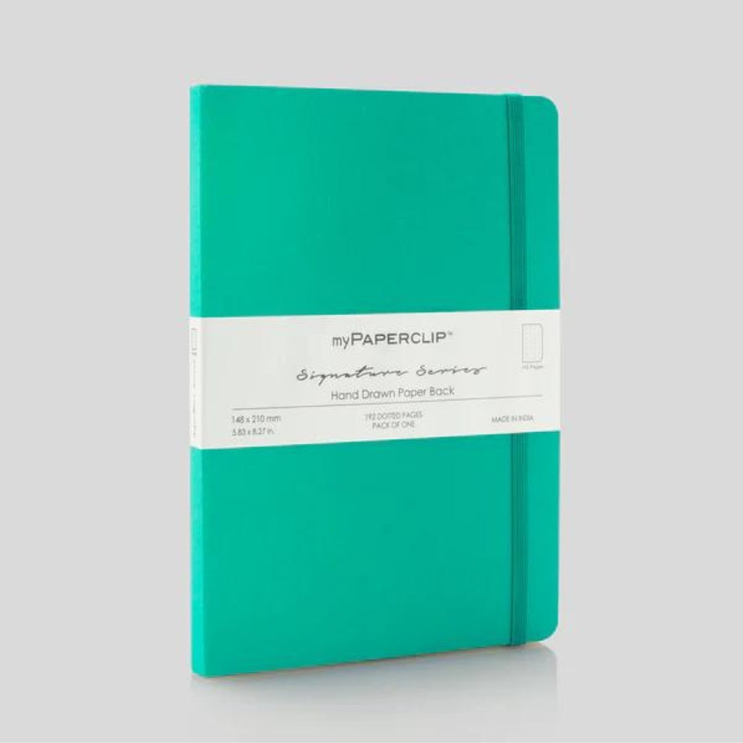 Mypaperclip Signature Series Hand Drawn Paper Back Notebook