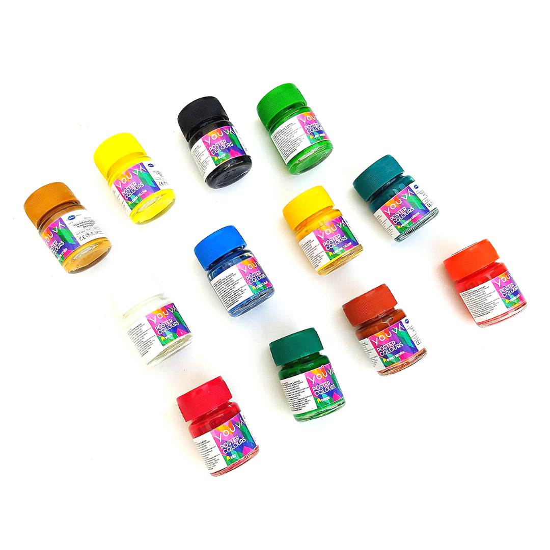 Navneet Youva Poster Colors- 8 Shades