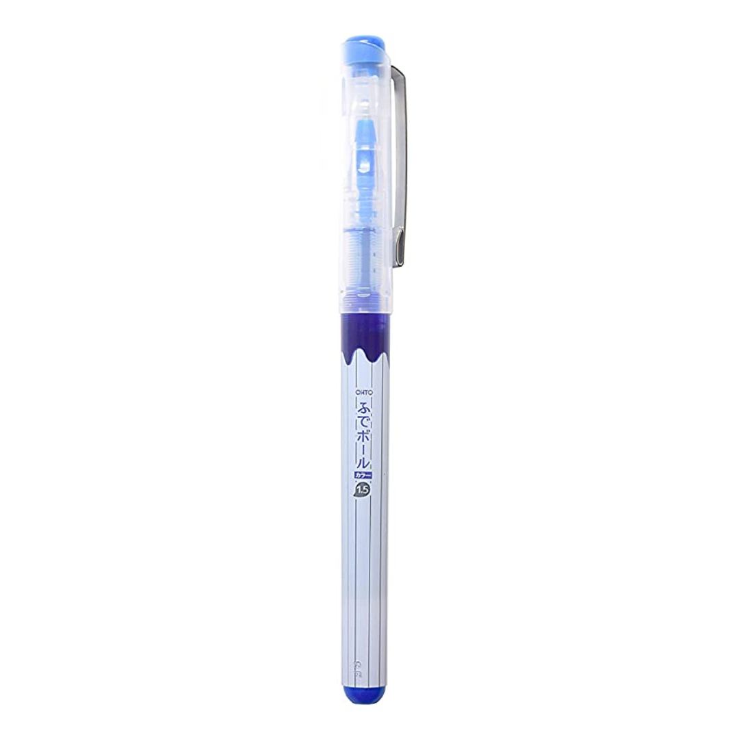 Ohto Fude Ball Color 1.5 ultra-thick Roller Ball Pen