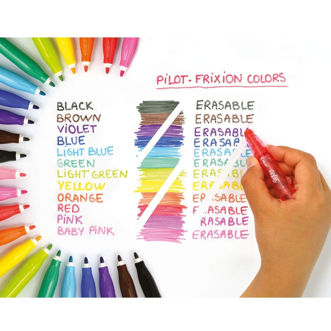 Pilot Frixion Colors Pack Of 12