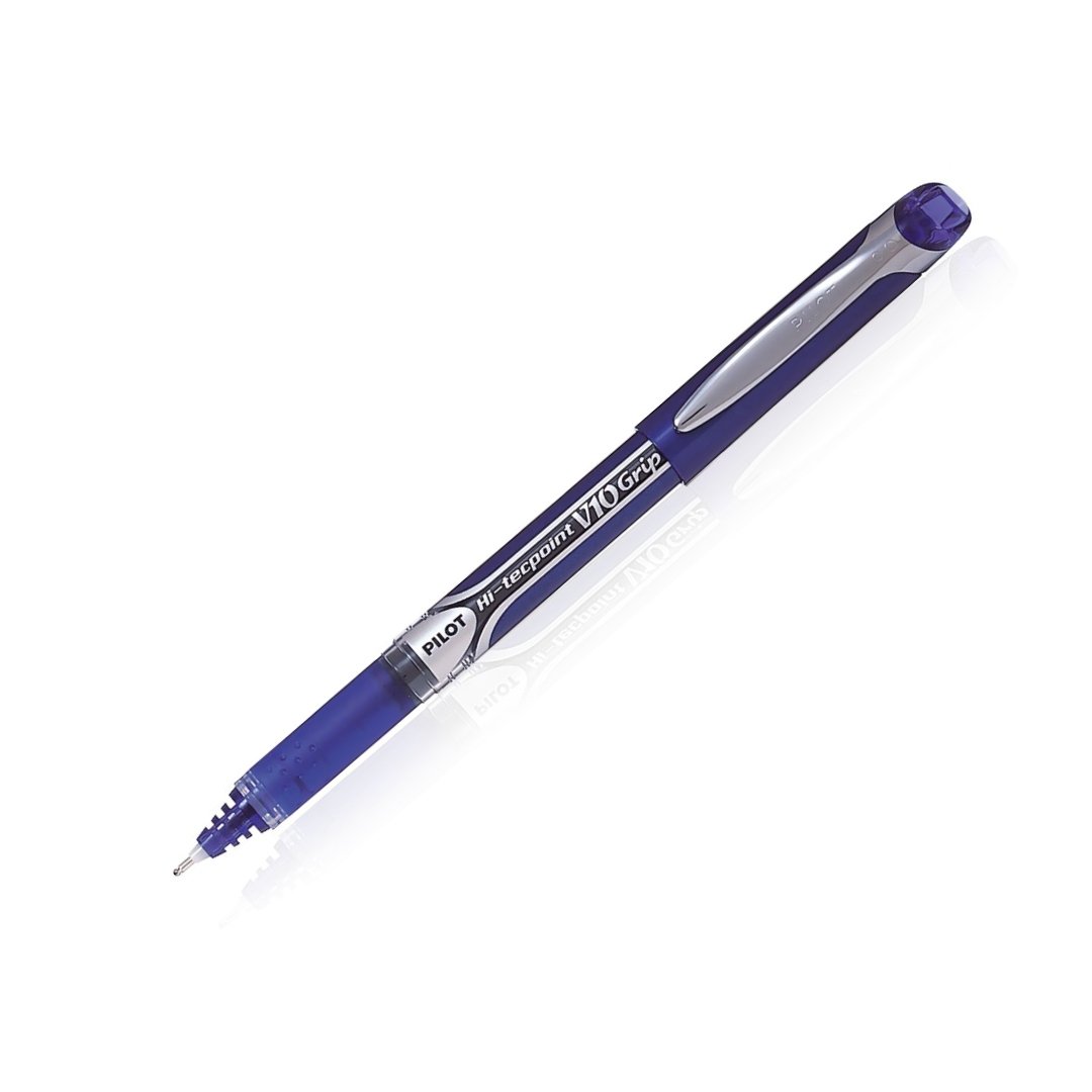 Pilot Hi-tecpoint V10 Grip 1.0mm Roller Ball Pen