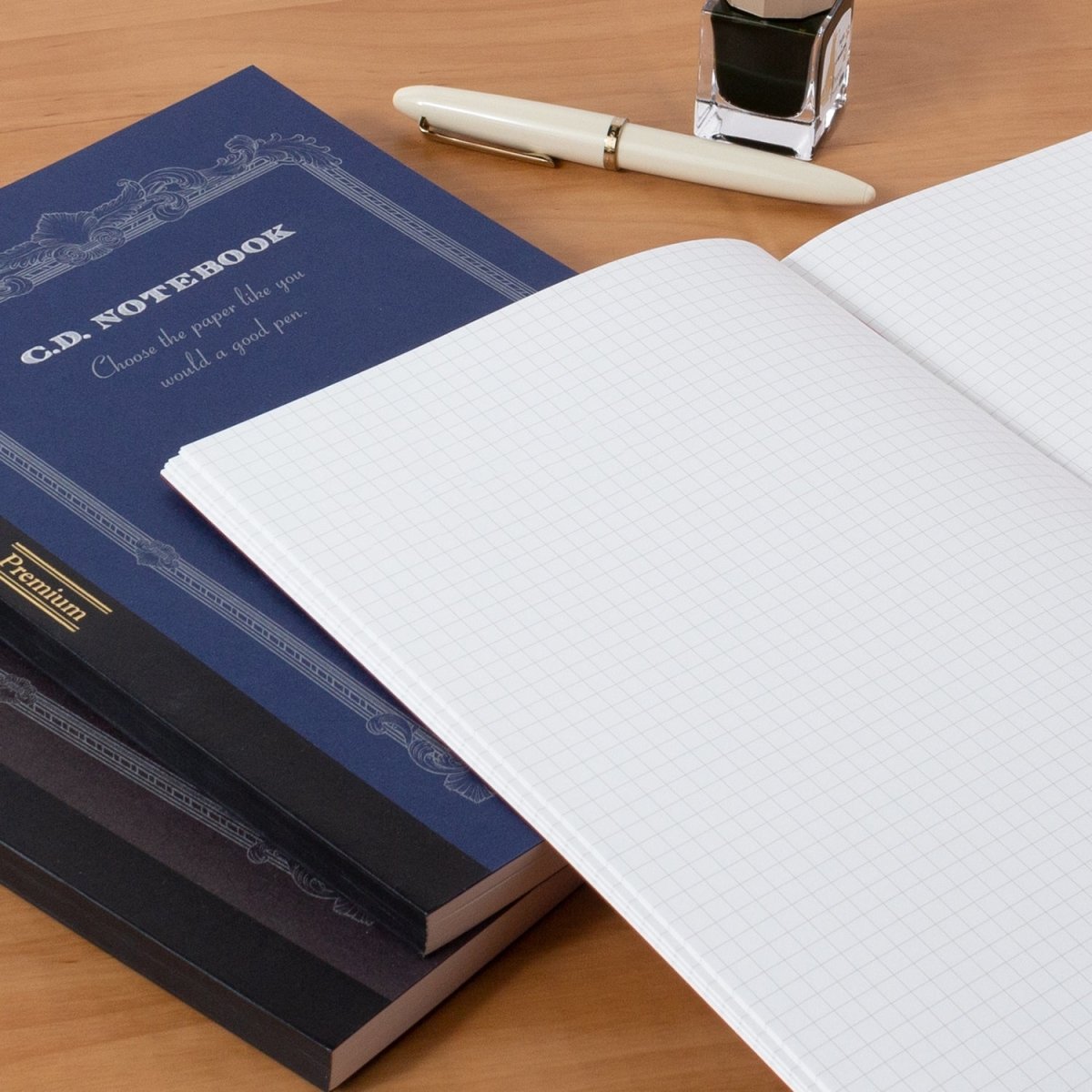 Plus Japan Premium C.D. Ruled Notebook Horizontal