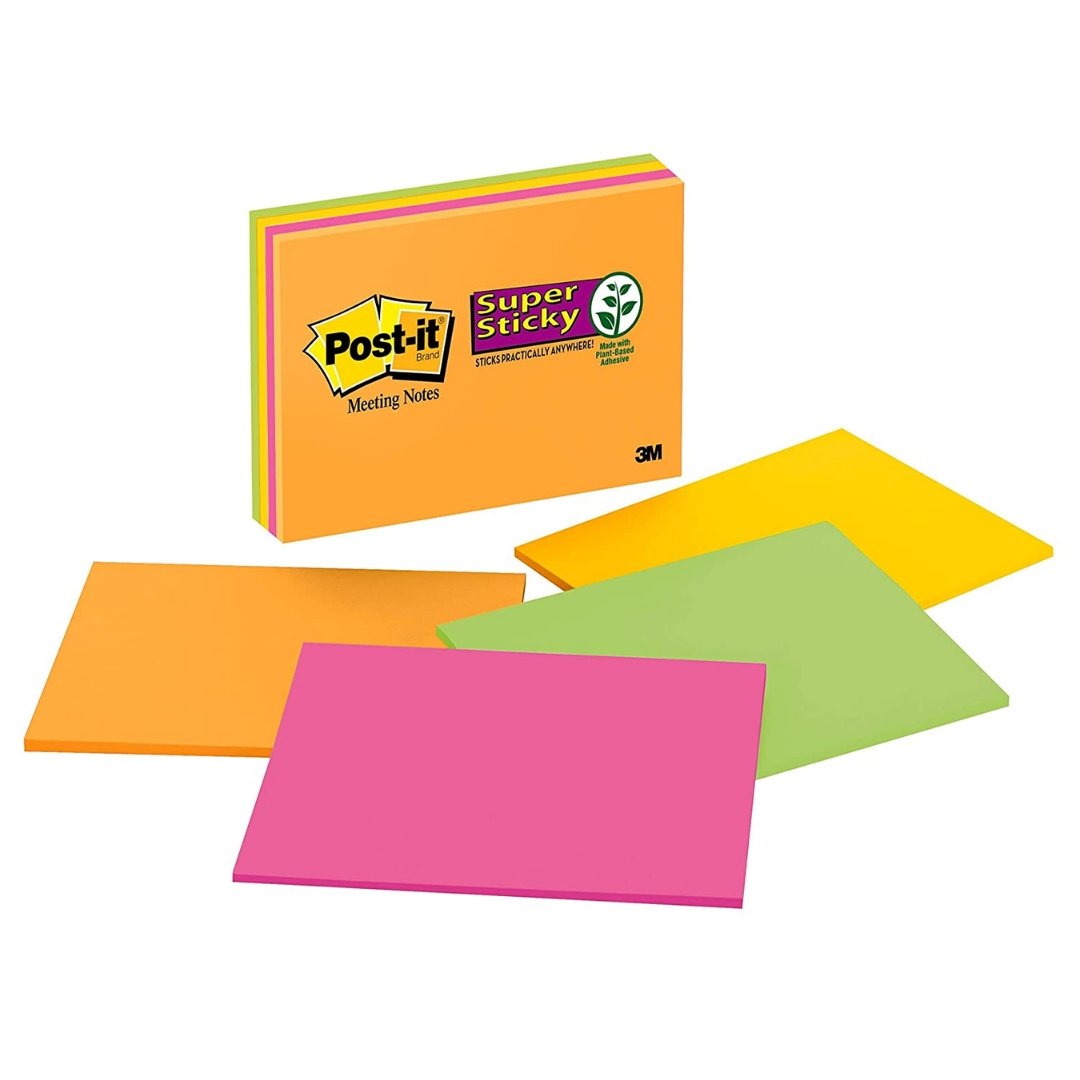 Post it Notes 8 x 6 inch