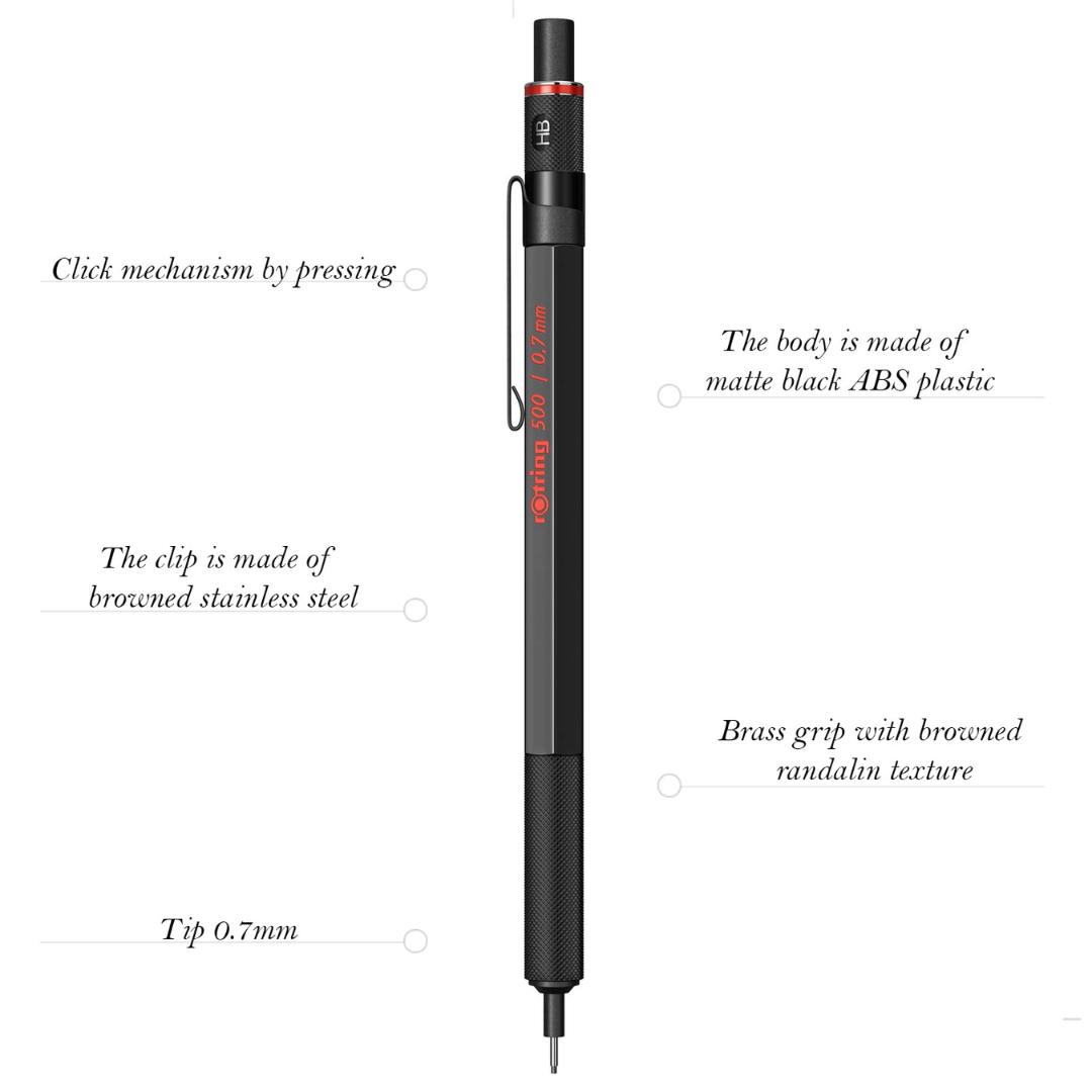 Rotring 500 0.7mm Mechanical Pencils