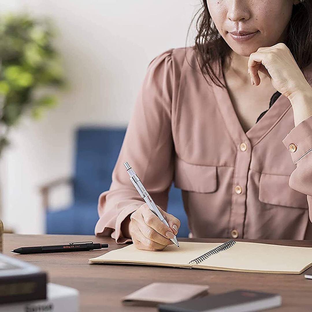 Rotring 600 3 in 1 Multicolor Pen & Mechanical Pencil