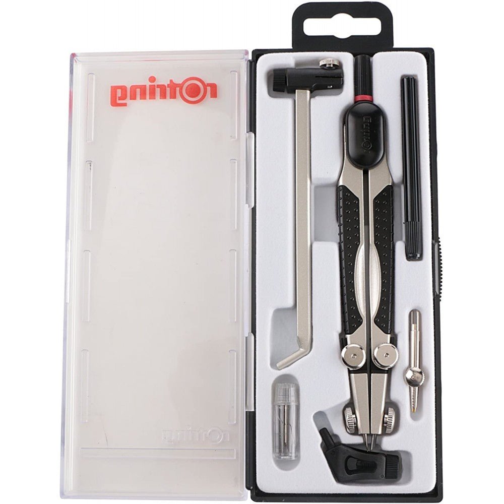 Rotring Compact Giant Universal Compass 6 Pieces Set