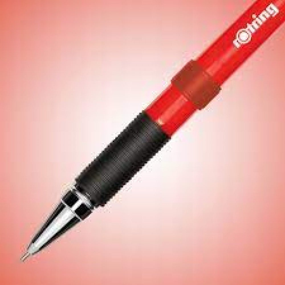 Rotring Visumax Mechanical Pencil 0.7 mm Red with 24 HB Leads Blister Pack