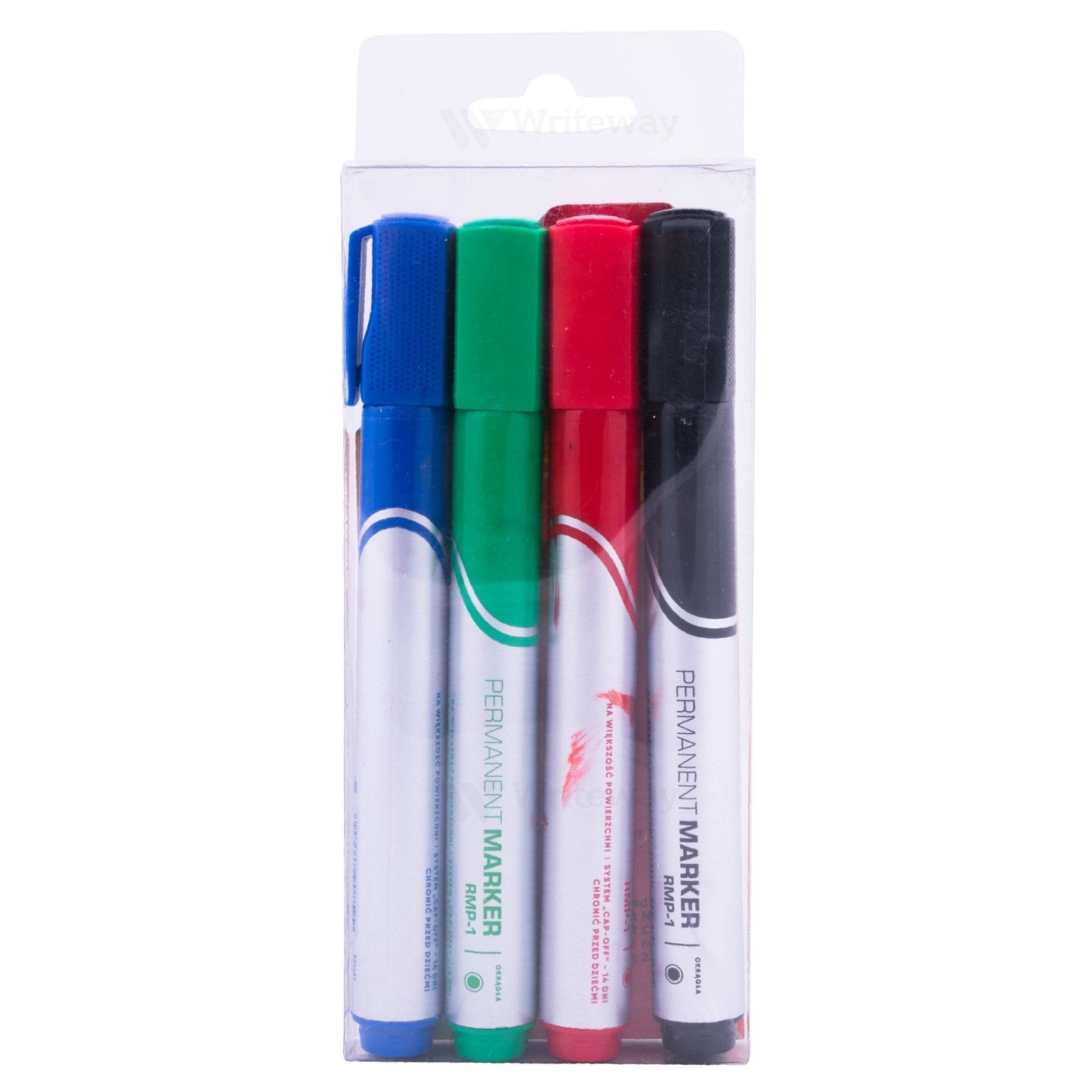 RYSTON PERMANENT MARKER (PACK OF 4PCS)
