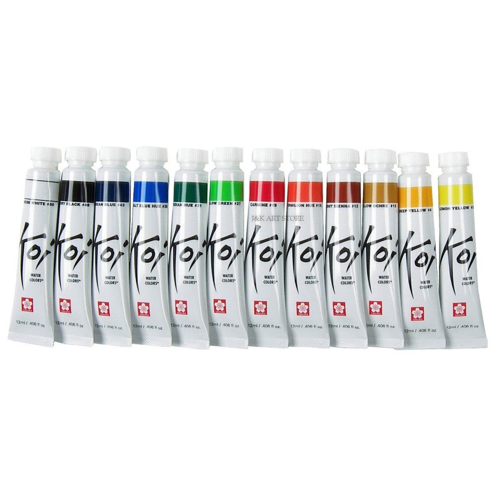 Sakura Koi Assorted Water Colours Tubes