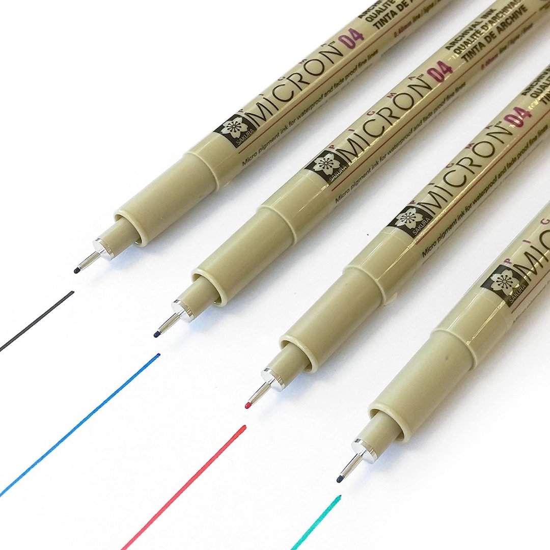 Sakura Pigma Micron 0.5 8 Color Set