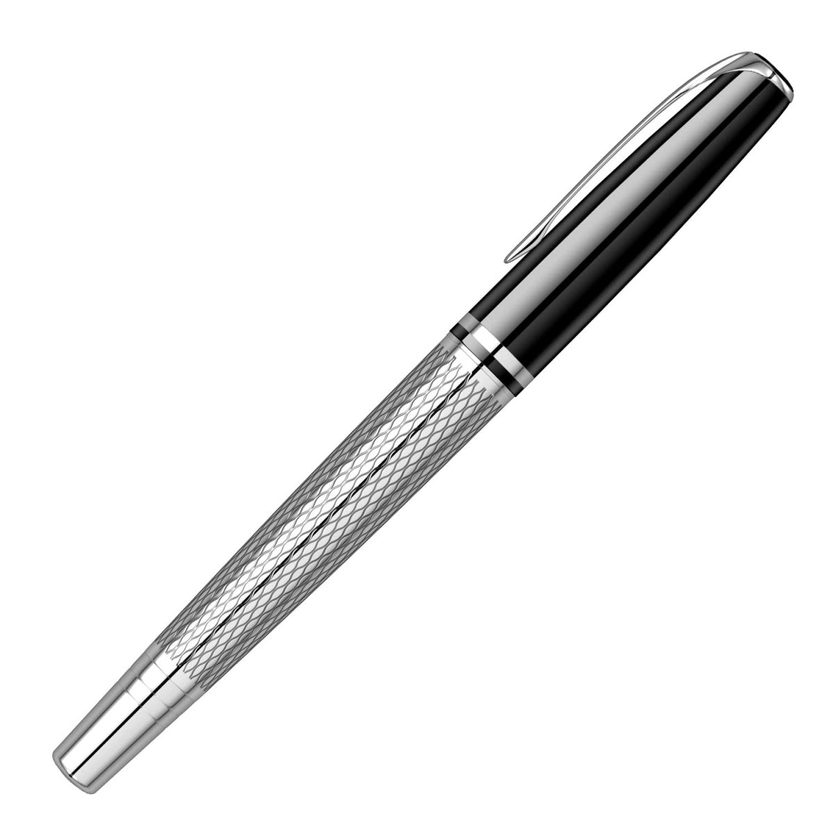 Scrikss Pera 477 Black-Chrome-CT Rollerball Pen