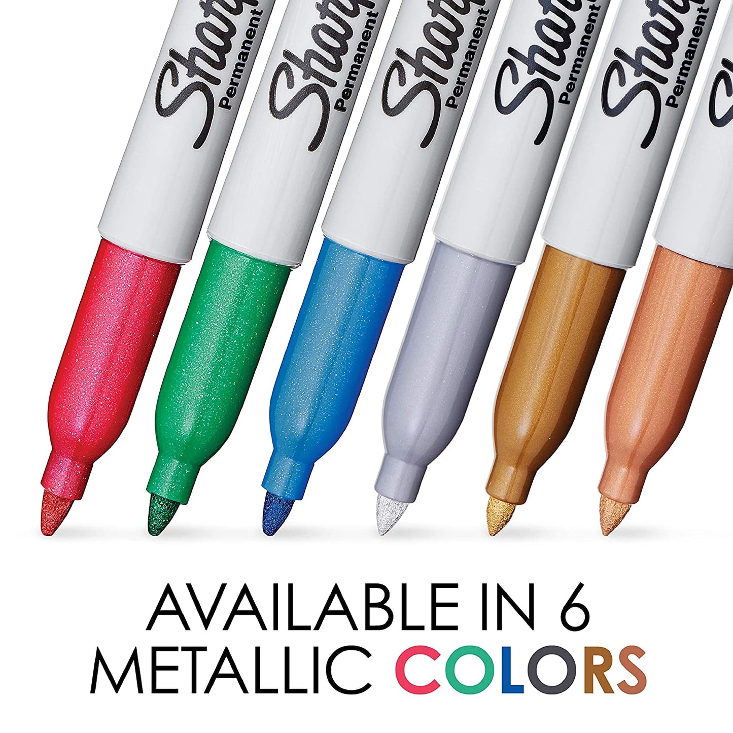 Sharpie Metallic Fine Marker Asst 6 CT BL