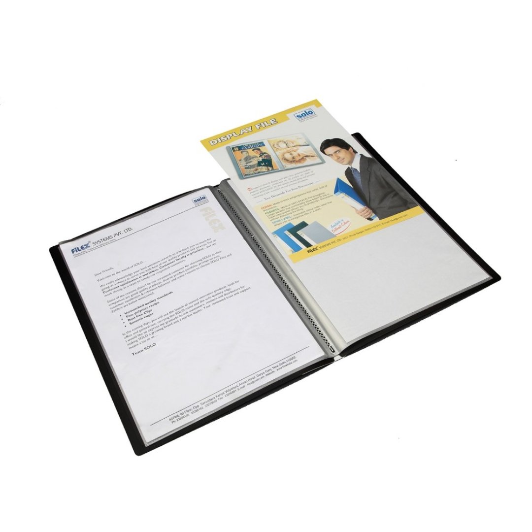 Solo Display Files 20 Pockets A4