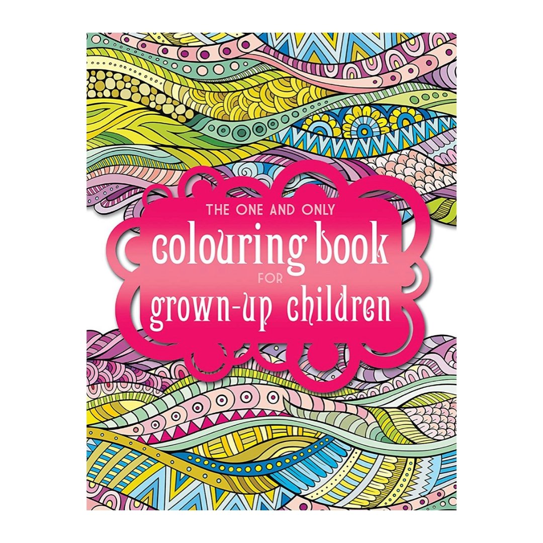 The Third One and Only Mandala Colouring Book got Grown Up Children