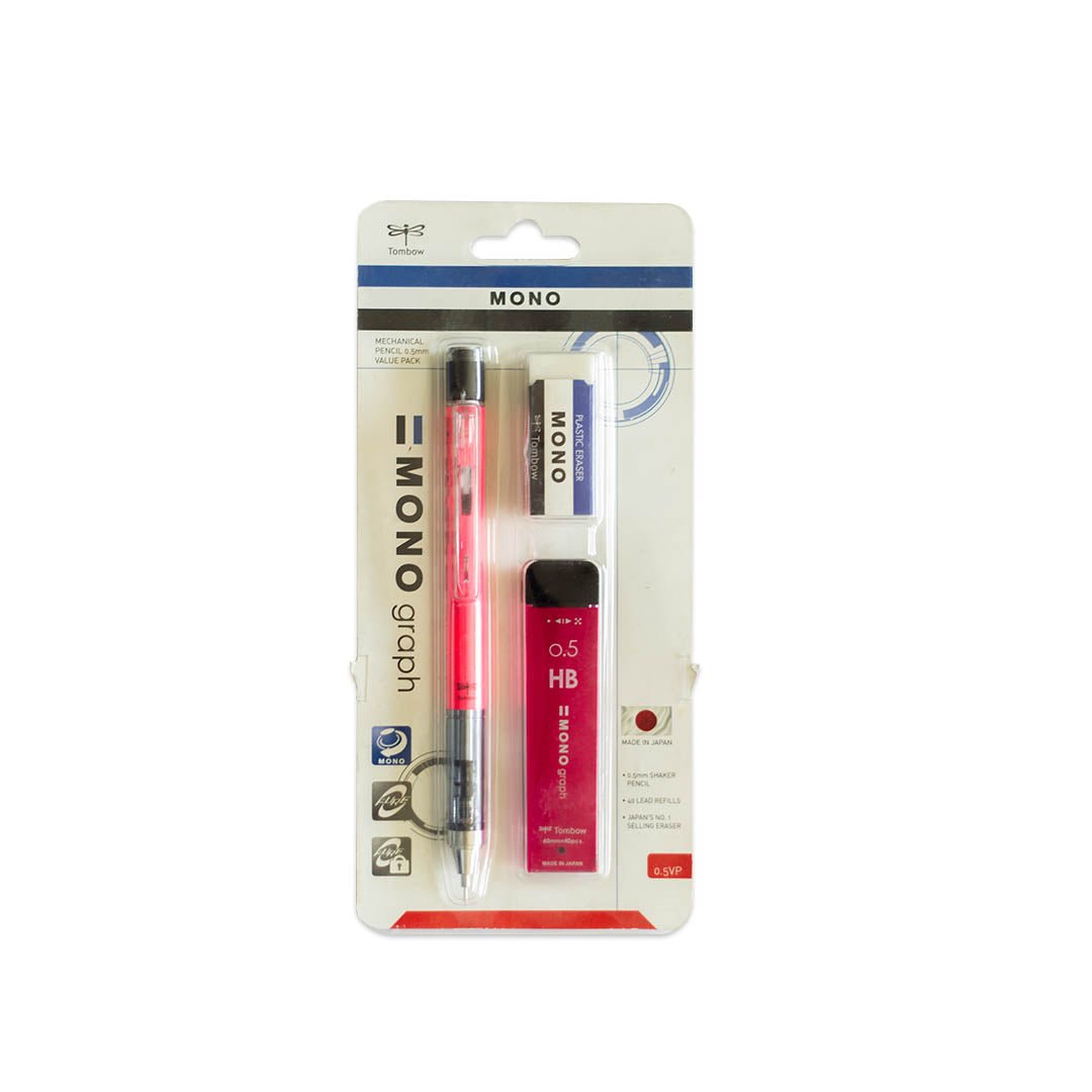 Tombow Mono Graph Mechanical Pencil 0.5mm Set