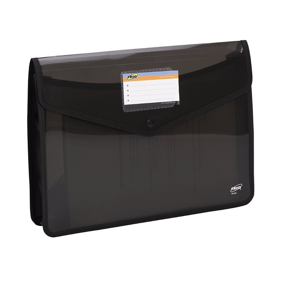 Trio File Bag Snap Button