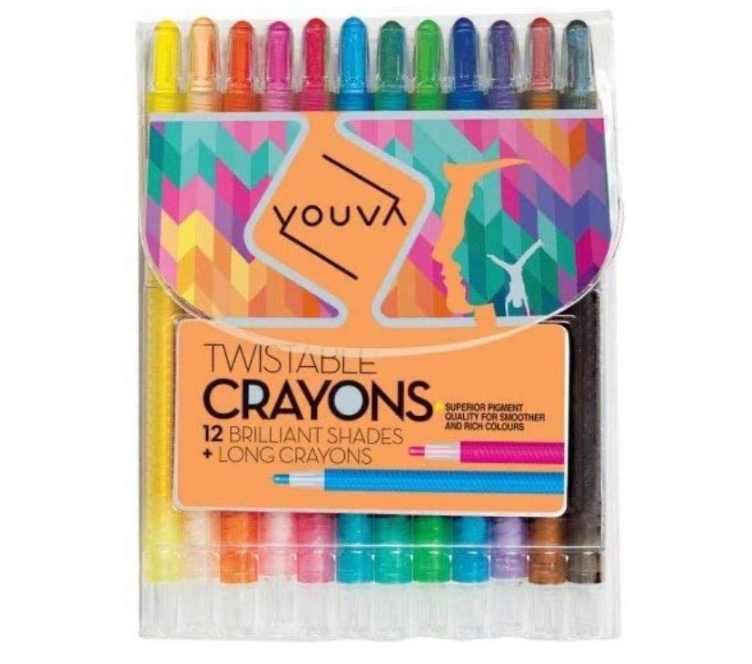 Youva Twistable Crayons (Pack of 12)