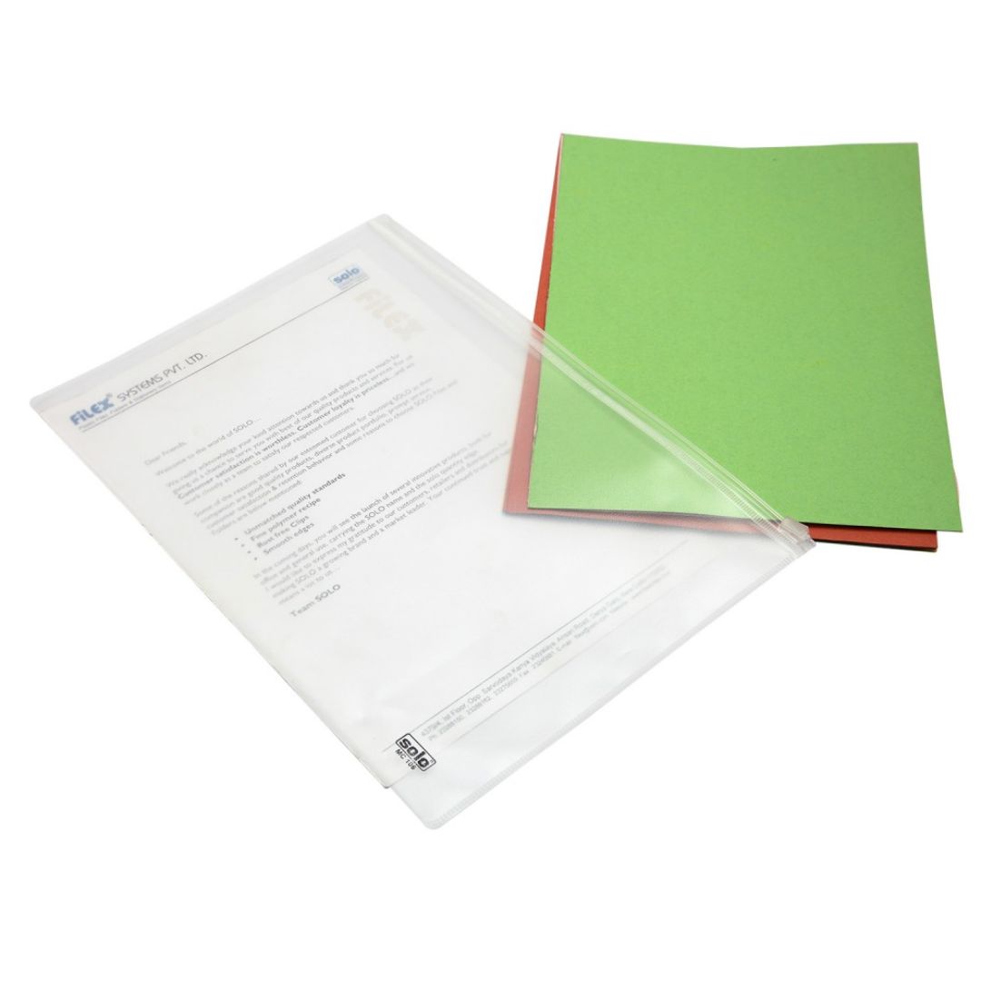Solo Zipper Document Bag - (Pack Of 10)