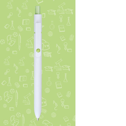 Retractable Fine Point Gel Pens, 6 Pack, Morandi Barrels, Fast Dry Ink, Cute Aesthetic Pens for Journaling