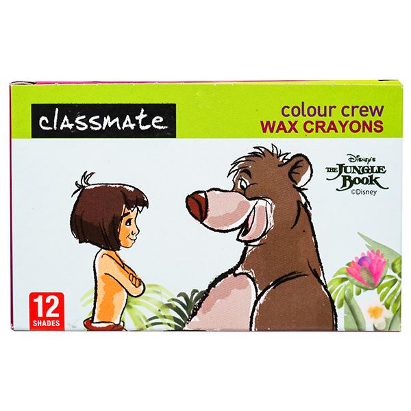 Classmate Colour Crew Wax Crayons