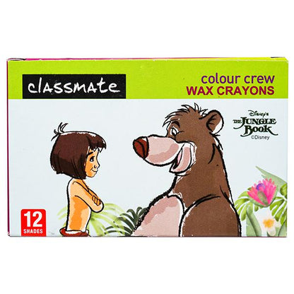 Classmate Colour Crew Wax Crayons