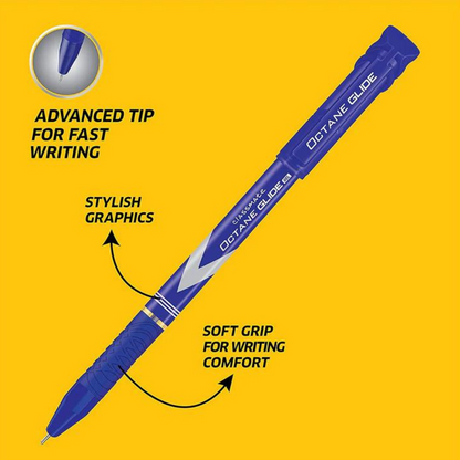 Classmate Octane Glide Gel Pen 0.6mm (Pack Of 2)