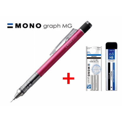 Tombow Mono Graph Mechanical Pencil 0.5mm Set