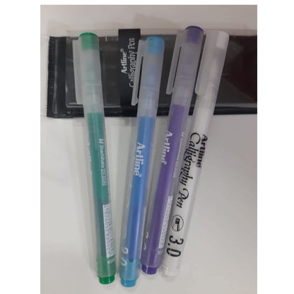 Artline Calligraphy Pastel Pen- Set of 4