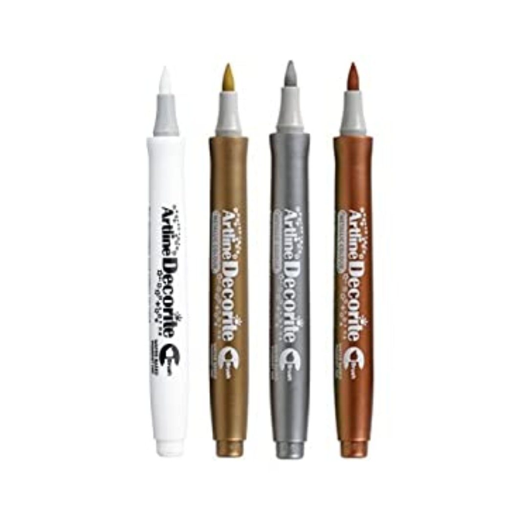 Artline Decorite Metallic Brush Marker