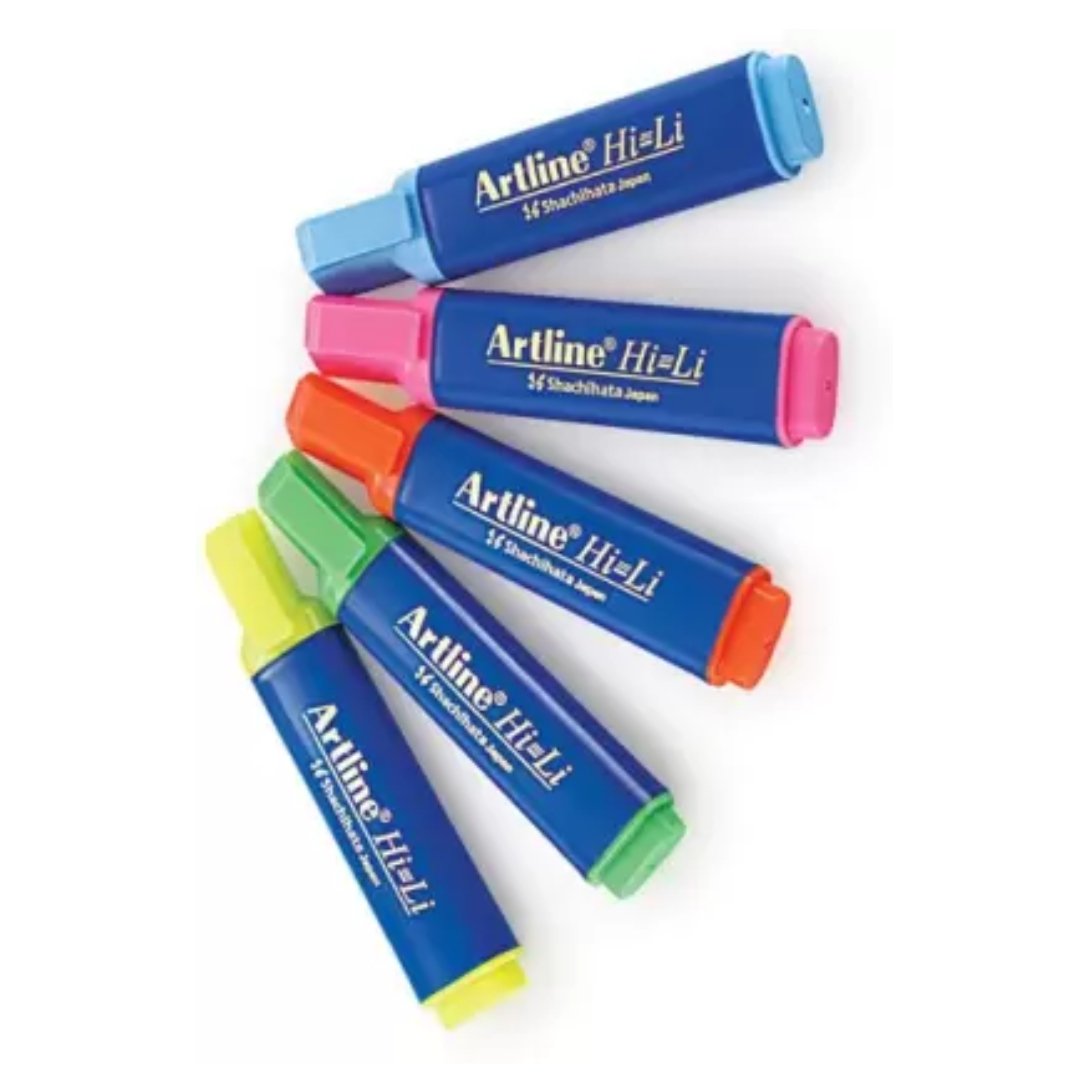 Artline Hi=Li Highlighter-Set Of 5