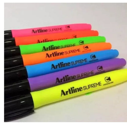 Artline Superme Assoorted Highlighter-8 Pcs