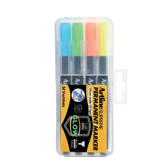 Artline Supreme Permanent Marker-4Pcs