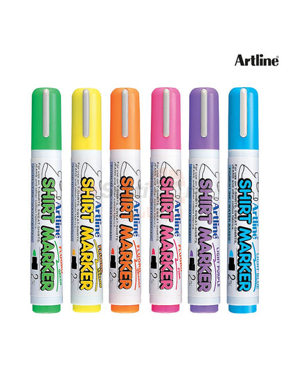 Artline Tshirt Marker Set of 6