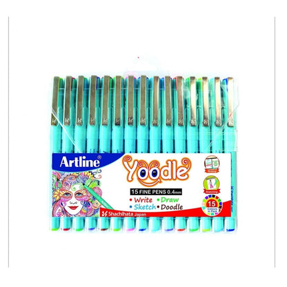 Artline  Yoodle Fine Line Pens 0.4 mm
